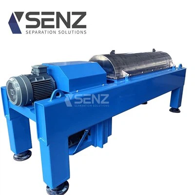 Centrifugal thickening ntawm sludge